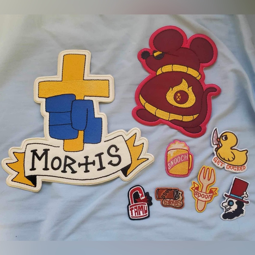 Scary Game Squad Jacket Patches